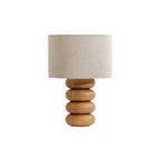 Orwyn | Elegant Organic Wood Sculptural Table Lamp for Bedside or Living Room 7