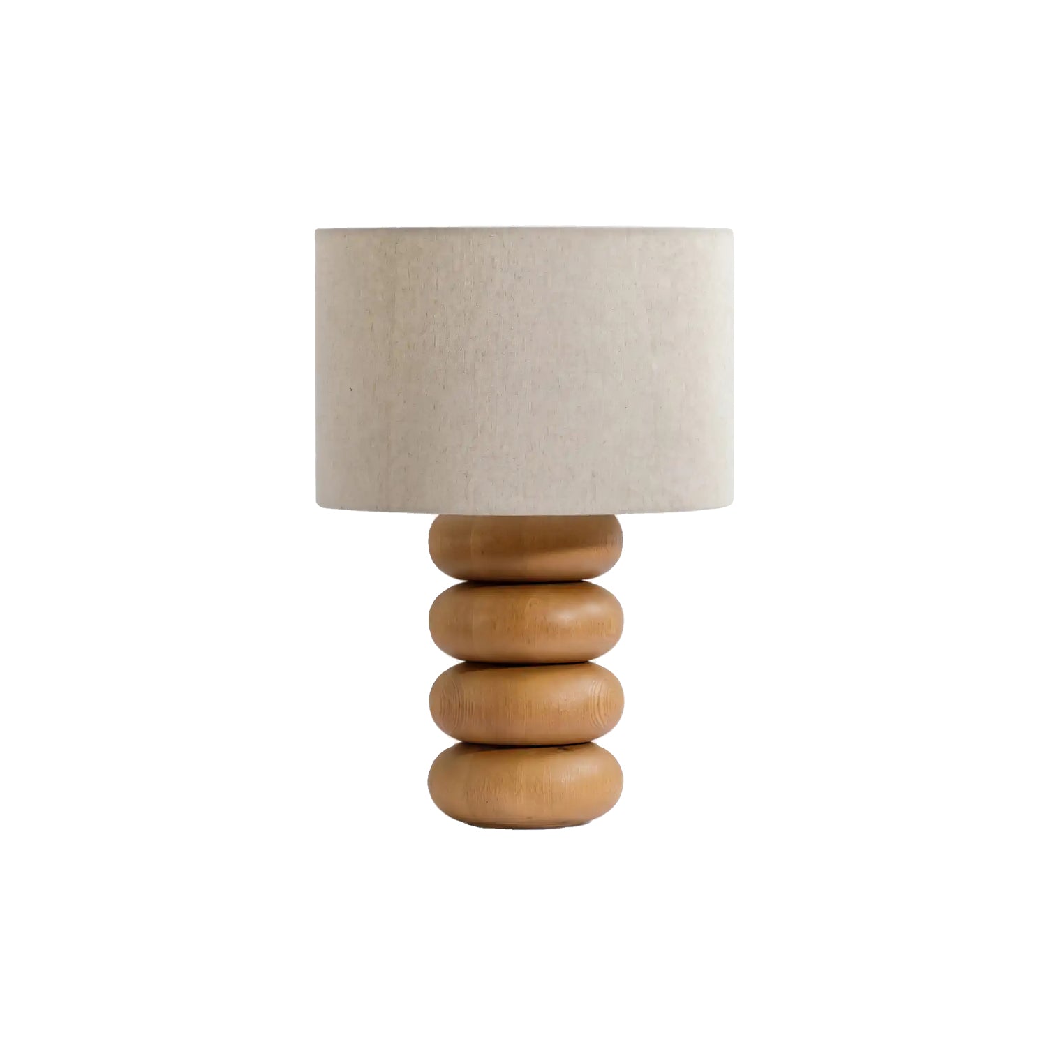 Orwyn | Elegant Organic Wood Sculptural Table Lamp for Bedside or Living Room 7