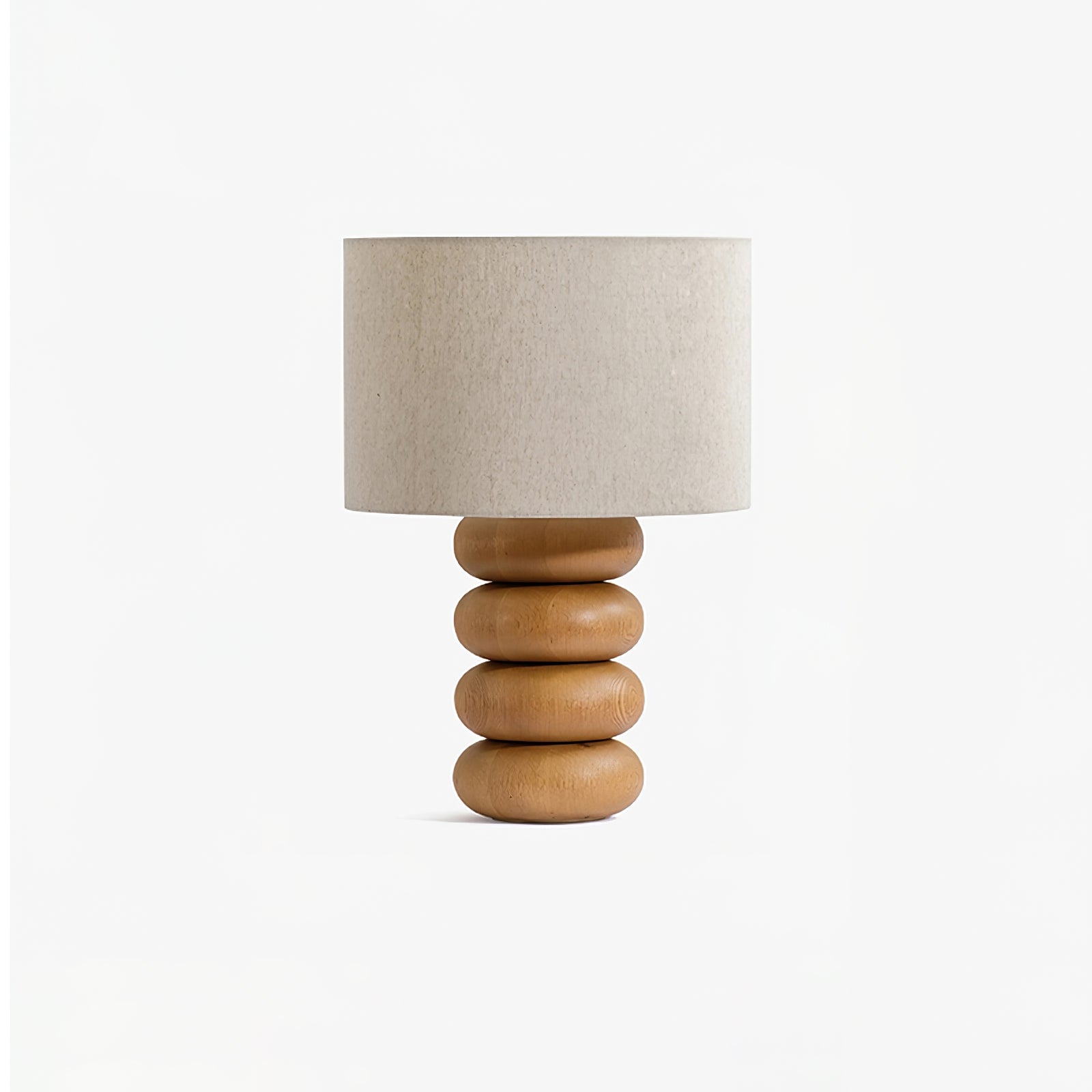 Orwyn | Elegant Organic Wood Sculptural Table Lamp for Bedside or Living Room 8