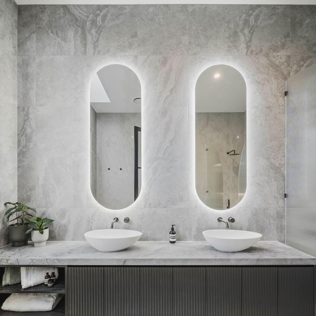 Palermo | Elegant Smart LED Oval Dressing Mirror with Bluetooth Audio 0