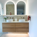 Positano Arch | Stylish Compact LED Bathroom Mirror with Lights 0