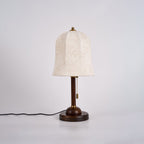 Regalwood | Elegant Wooden Table Lamp for Bedside or Living Room 0