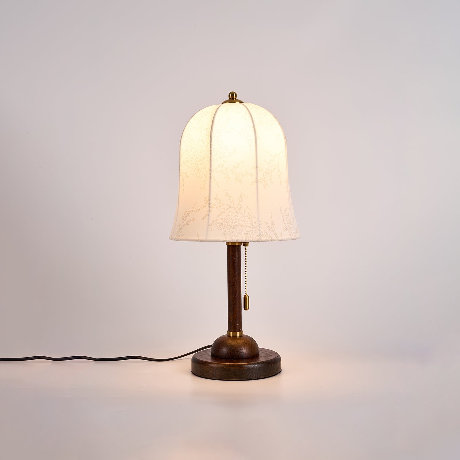 Regalwood | Elegant Wooden Table Lamp for Bedside or Living Room 2