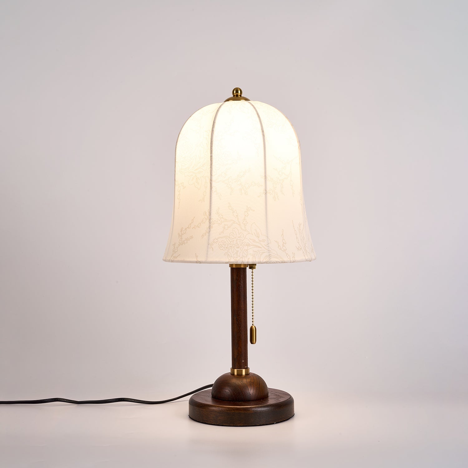 Regalwood | Elegant Wooden Table Lamp for Bedside or Living Room 4