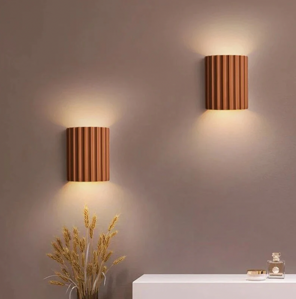 ResinGlow | Modern Elegant LED Wall Light Fixture for Contemporary Spaces 6