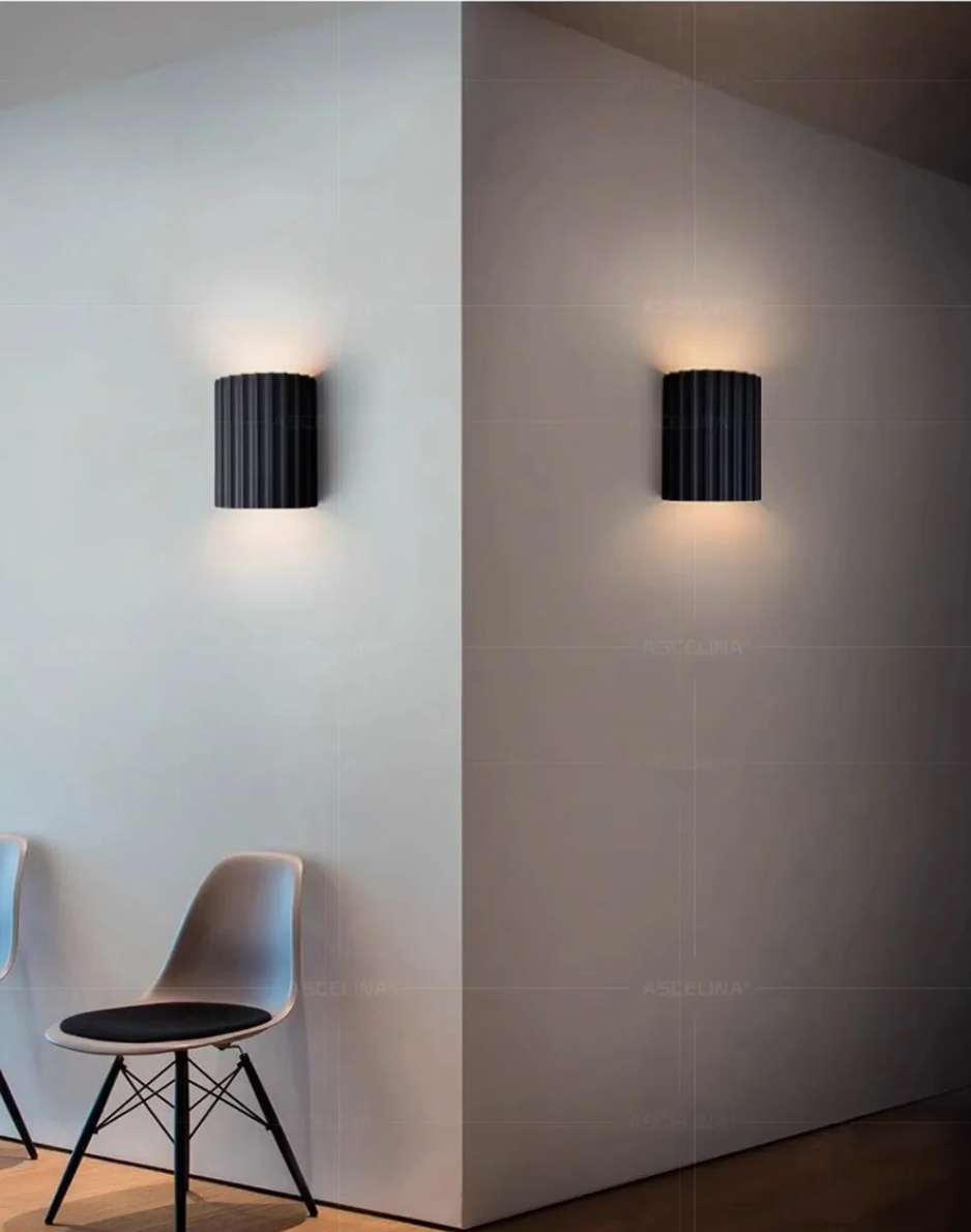 ResinGlow | Modern Elegant LED Wall Light Fixture for Contemporary Spaces 8