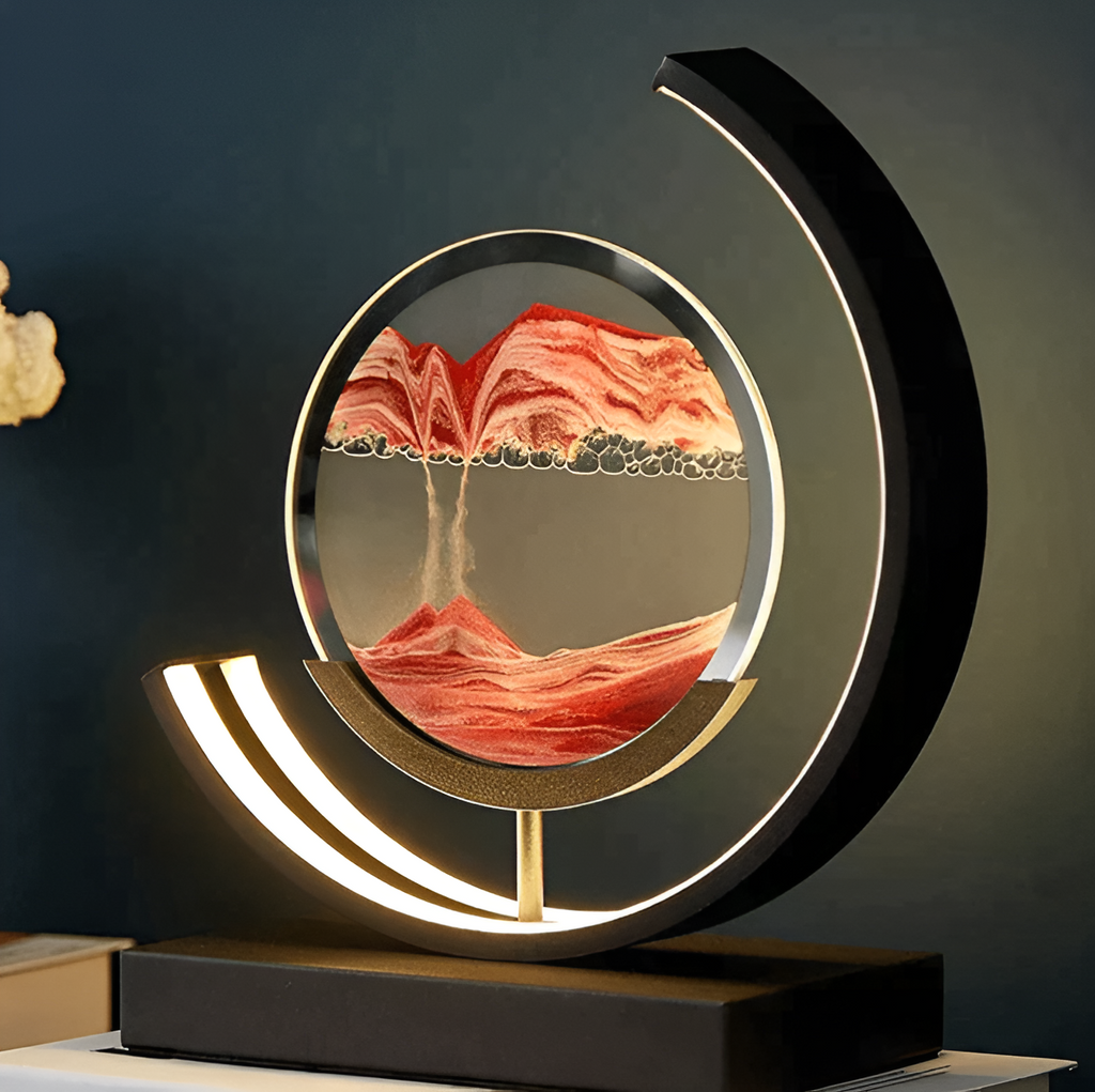 SandArt | Elegant Dimmable LED Table Lamp for Relaxation and Calmness 0
