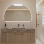 Santander Arch | Elegant LED Bathroom Mirror with Bluetooth Features 1