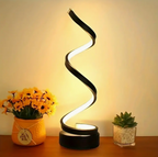 Spirale Moderne | Stylish Dimmable USB Spiral Table Lamp for Bedroom 0