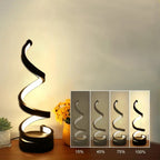 Spirale Moderne | Stylish Dimmable USB Spiral Table Lamp for Bedroom 3