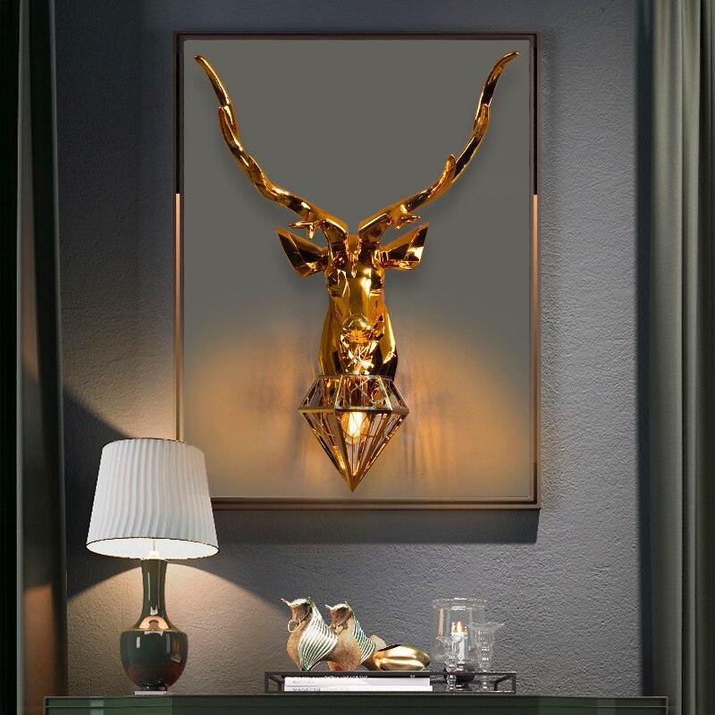 SylvanGlow | Enchanting Gold Metal Wall Sconce Lighting Fixture 2