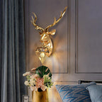SylvanGlow | Enchanting Gold Metal Wall Sconce Lighting Fixture 4