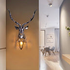 SylvanGlow | Enchanting Gold Metal Wall Sconce Lighting Fixture 7