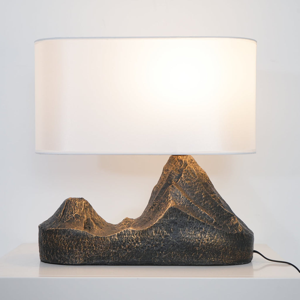 TerraGlow | Elegant Artistic Resin Table Lamp for Living Room Decor 6