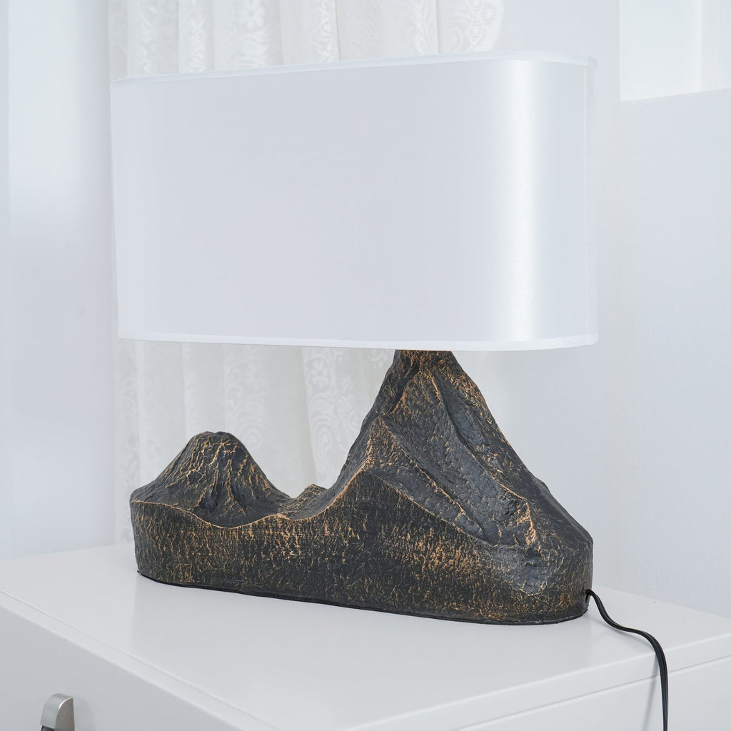 TerraGlow | Elegant Artistic Resin Table Lamp for Living Room Decor 8