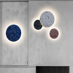 TerraLuxe | Stylish Rustic Terrazzo Wall Light Fixture for Modern Interiors 5