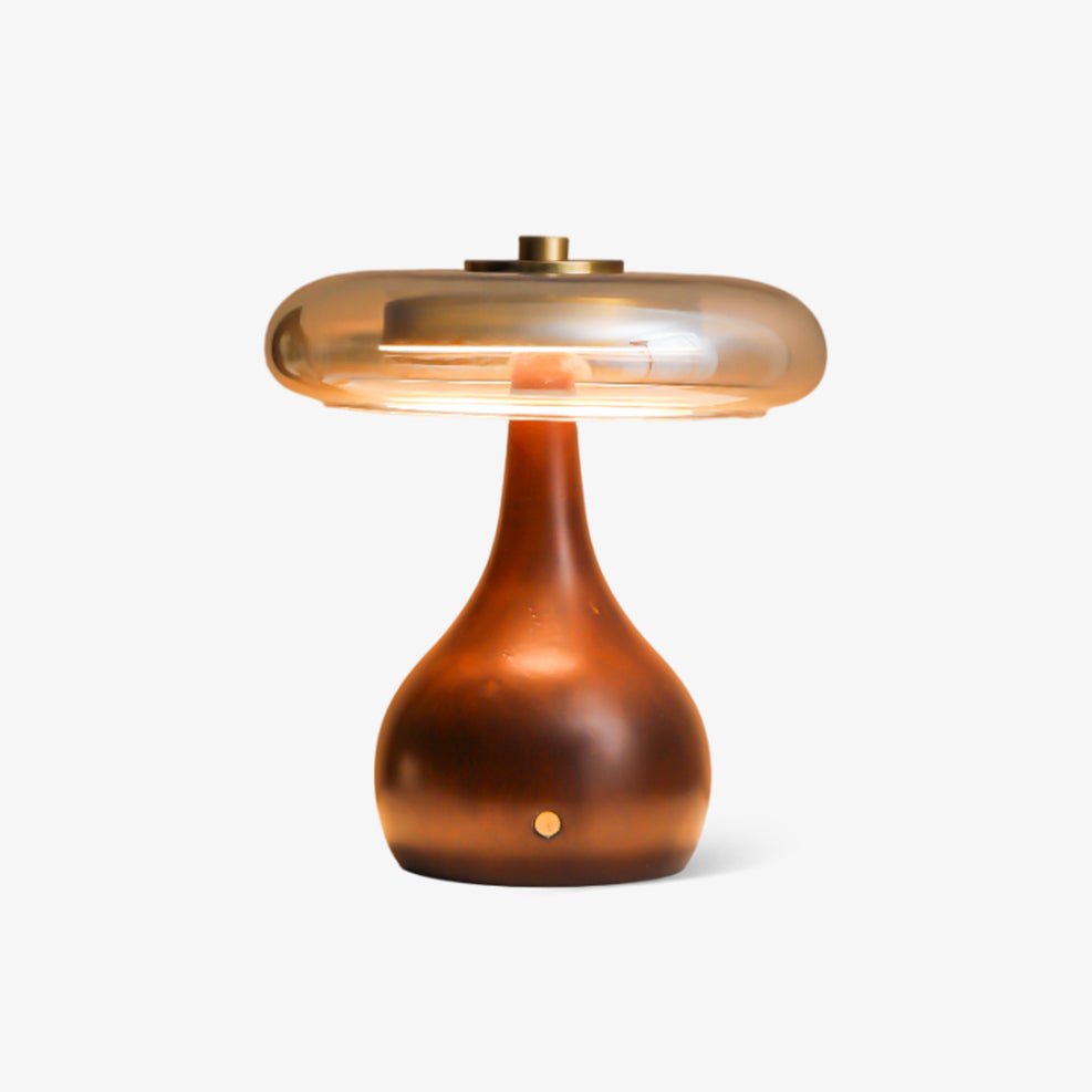 Theo | Modern Elegant Wooden LED Table Lamp for Bedroom or Living Room 0