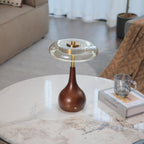 Theo | Modern Elegant Wooden LED Table Lamp for Bedroom or Living Room 8