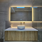 Venetian Glow | Elegant Smart LED Bathroom Mirror with Bluetooth Lights 1