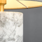 VerdantGlow | Elegant Green Marble Modern Table Lamp for Living Room 8