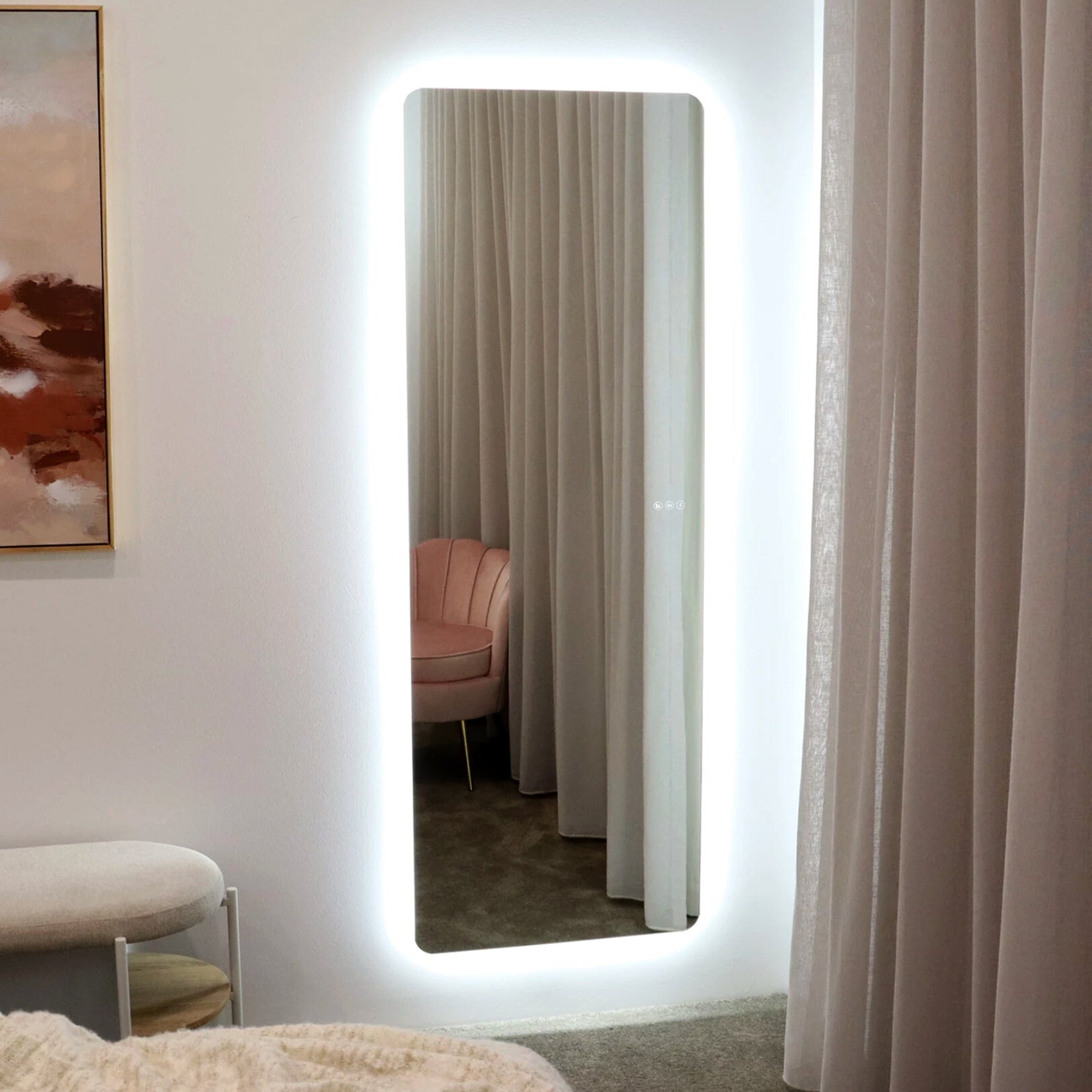 Verona | Elegant Full-Length LED Smart Dressing Mirror with Bluetooth Audio 1