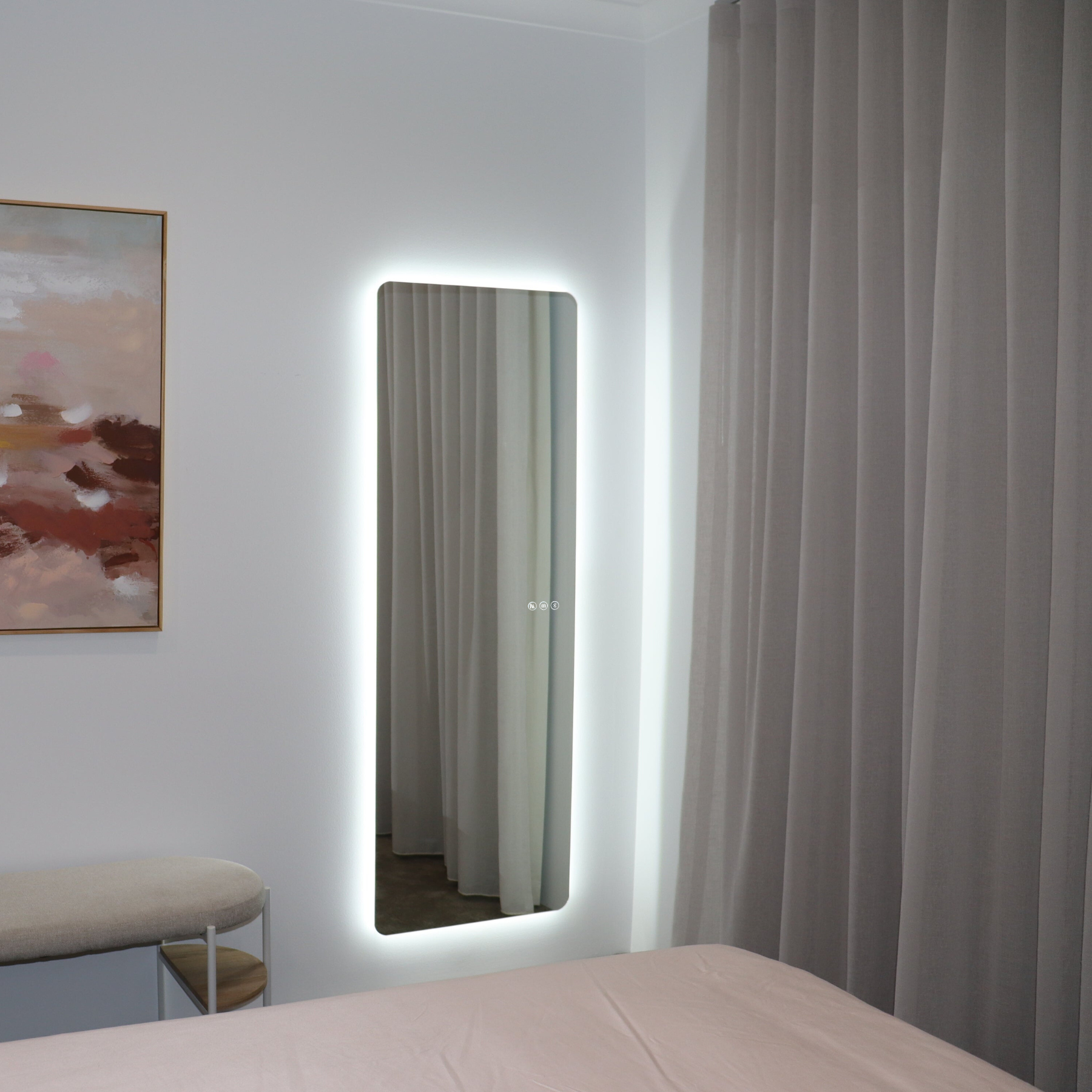 Verona | Elegant Full-Length LED Smart Dressing Mirror with Bluetooth Audio 3