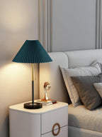 Vibrant Waxed Fabric | Modern Stylish Table Lamp with Marble Base 6