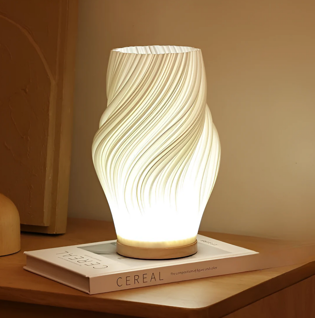 WaveLight | Elegant Dimmable Modern Table Lamp for Bedside & Living Room 6