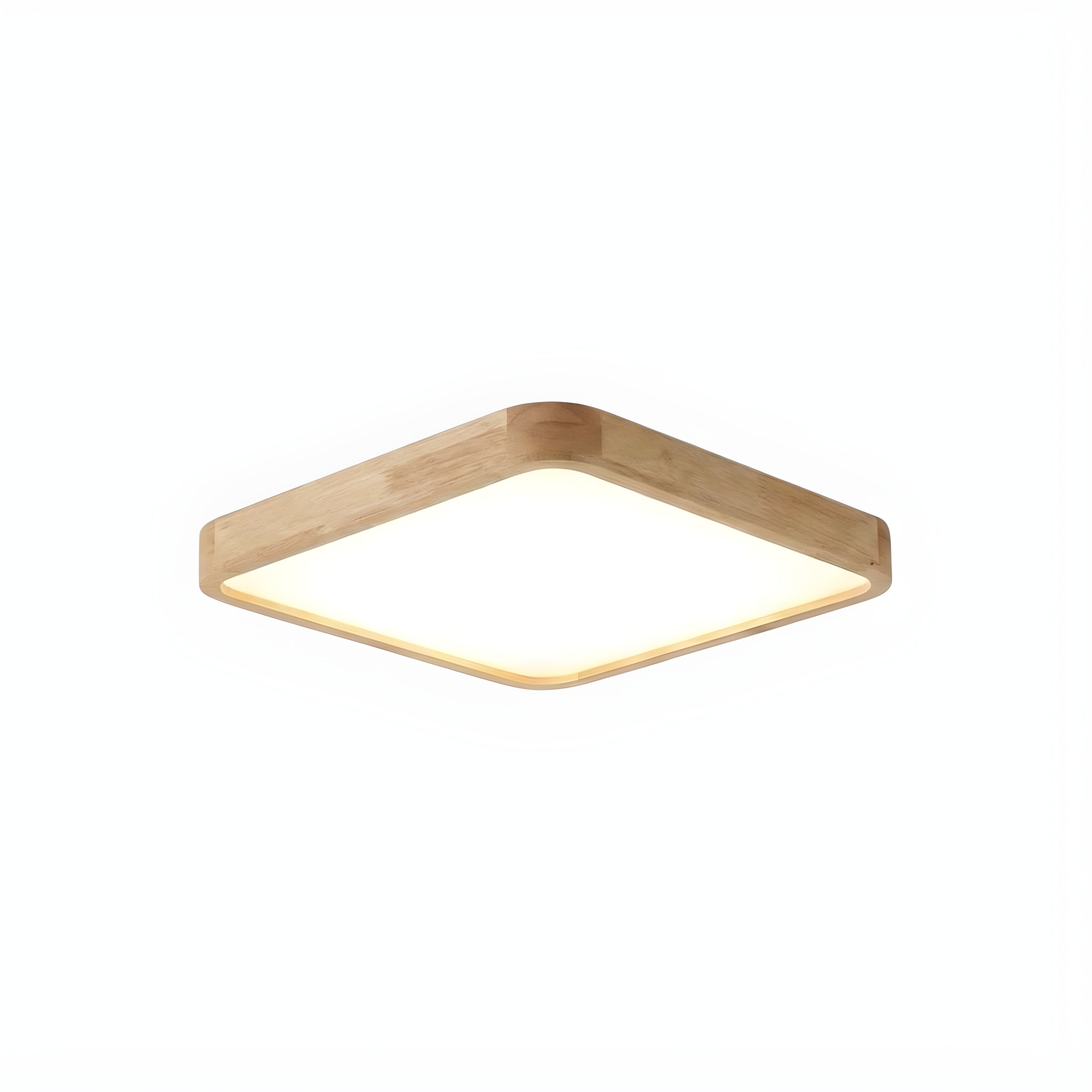 WoodlandGlow | Modern Geometric Flush Mount LED Ceiling Light Fixture 1